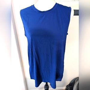 Athleta Blue Workout Shirt M